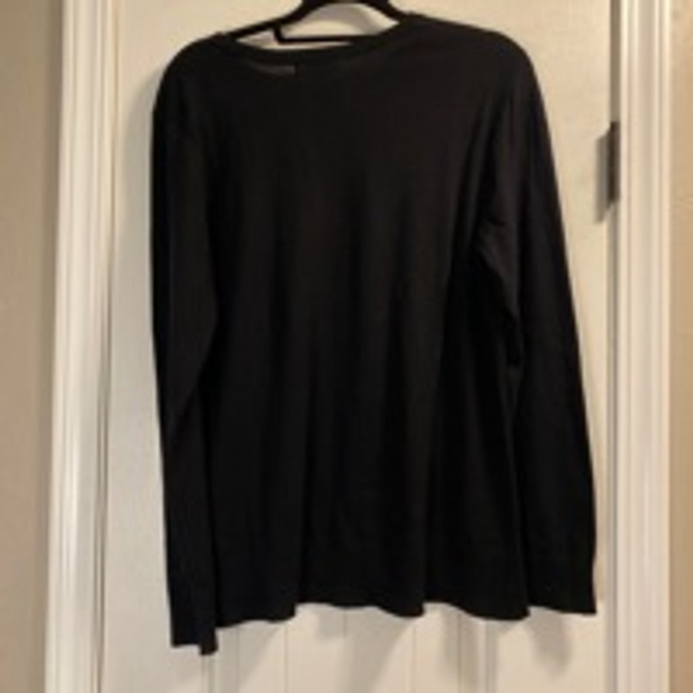 Winens Old Navy Long Sleeve Shirt/sweater XL Black